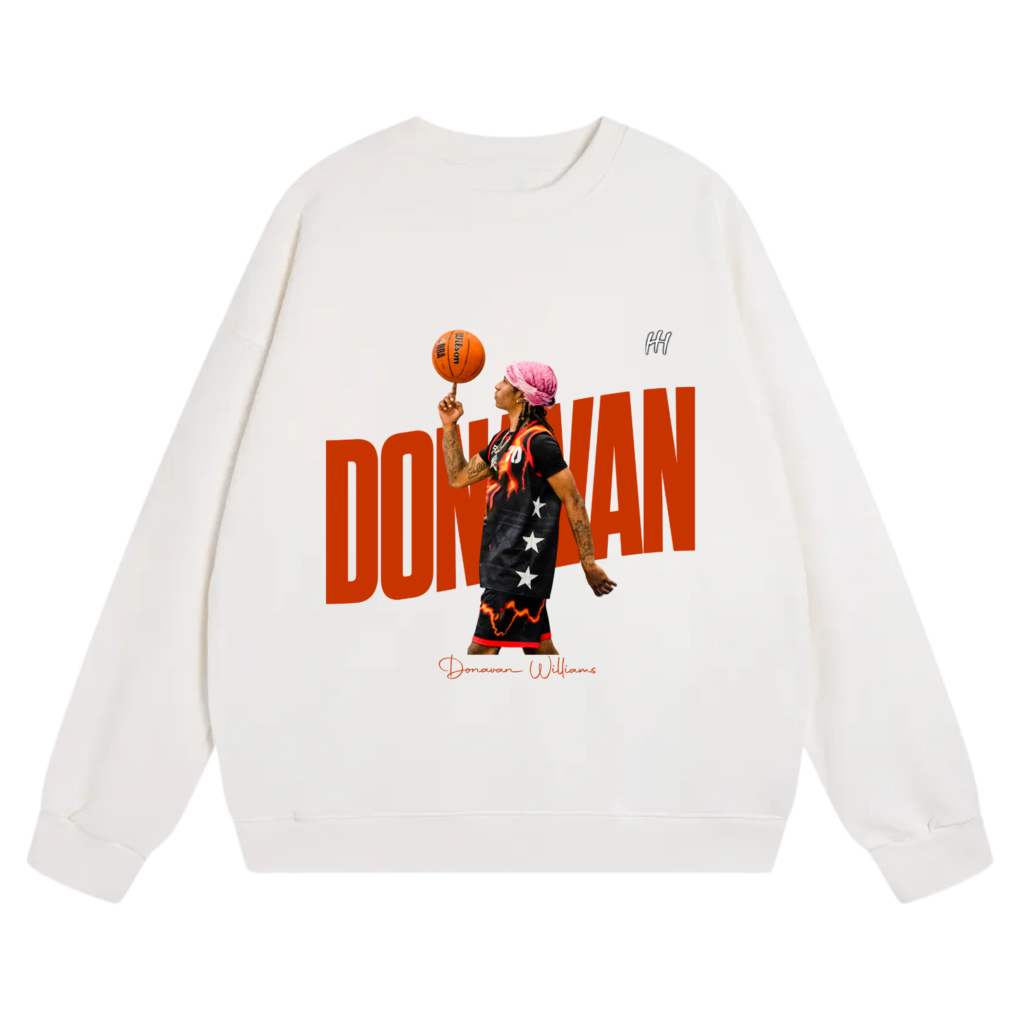 Donavan Williams Heavyweight Crewneck Sweatshirt