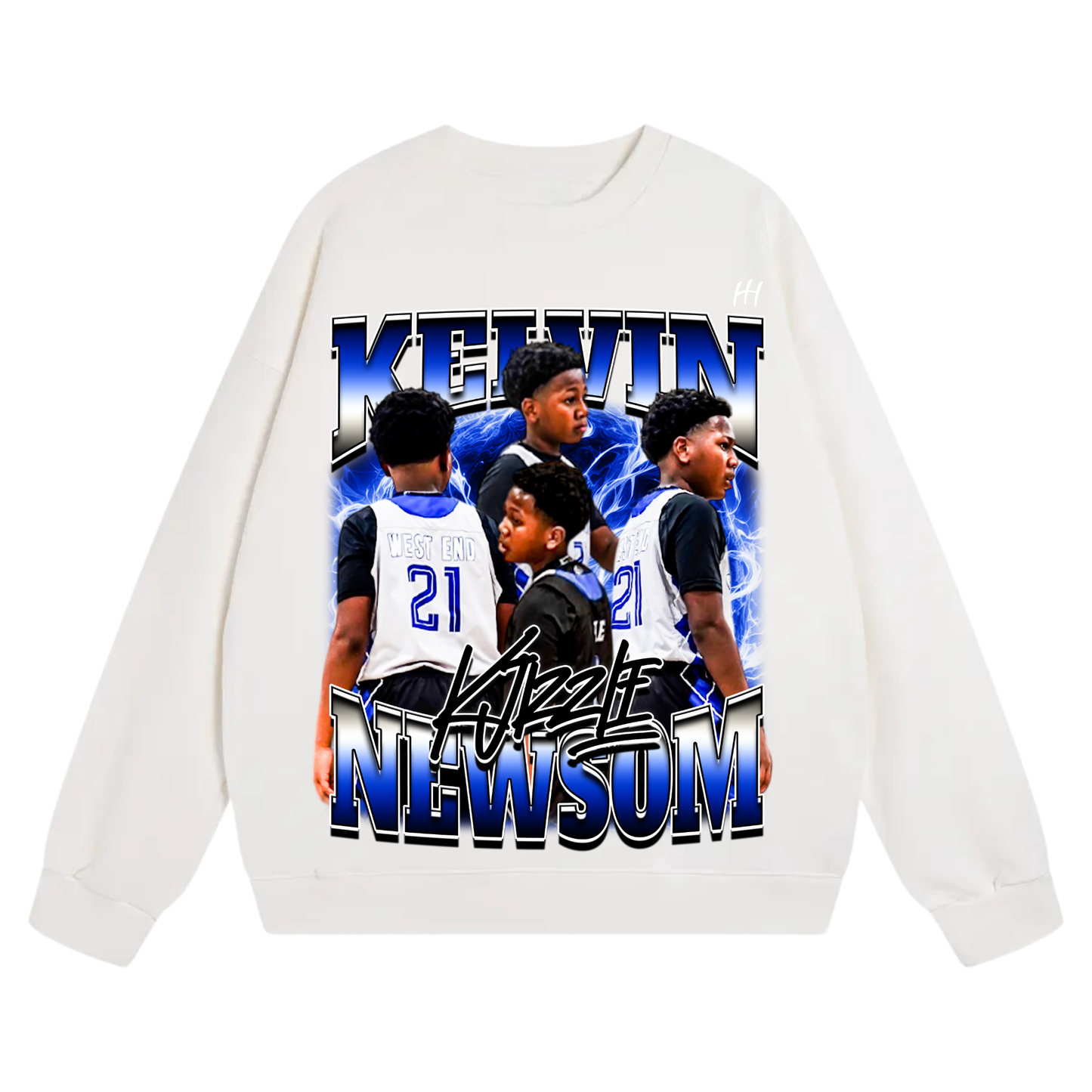 Kelvin Newsom Heavyweight Crewneck Sweatshirt