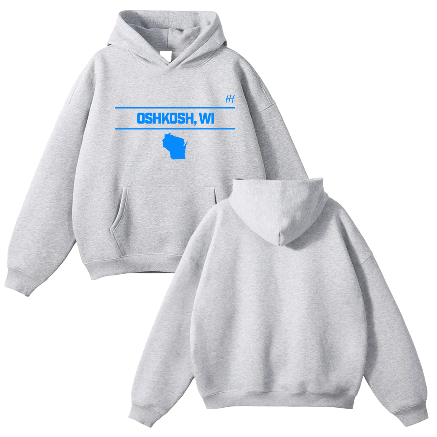 Isaiah Kelly Oversize Fleeced Hoodie