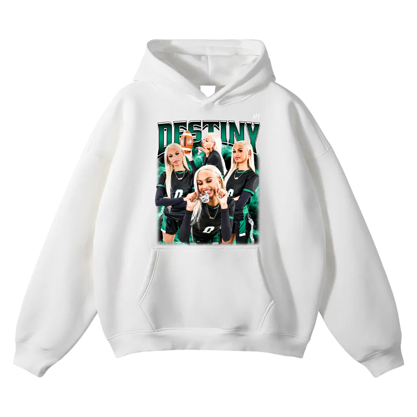 Destiny De La Cruz Oversize Fleeced Hoodie