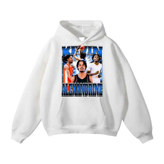 Kevin Alexandrine Oversize Fleeced Hoodie