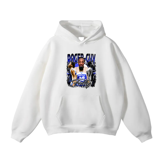 Roger-Guy Oversize Fleeced Hoodie
