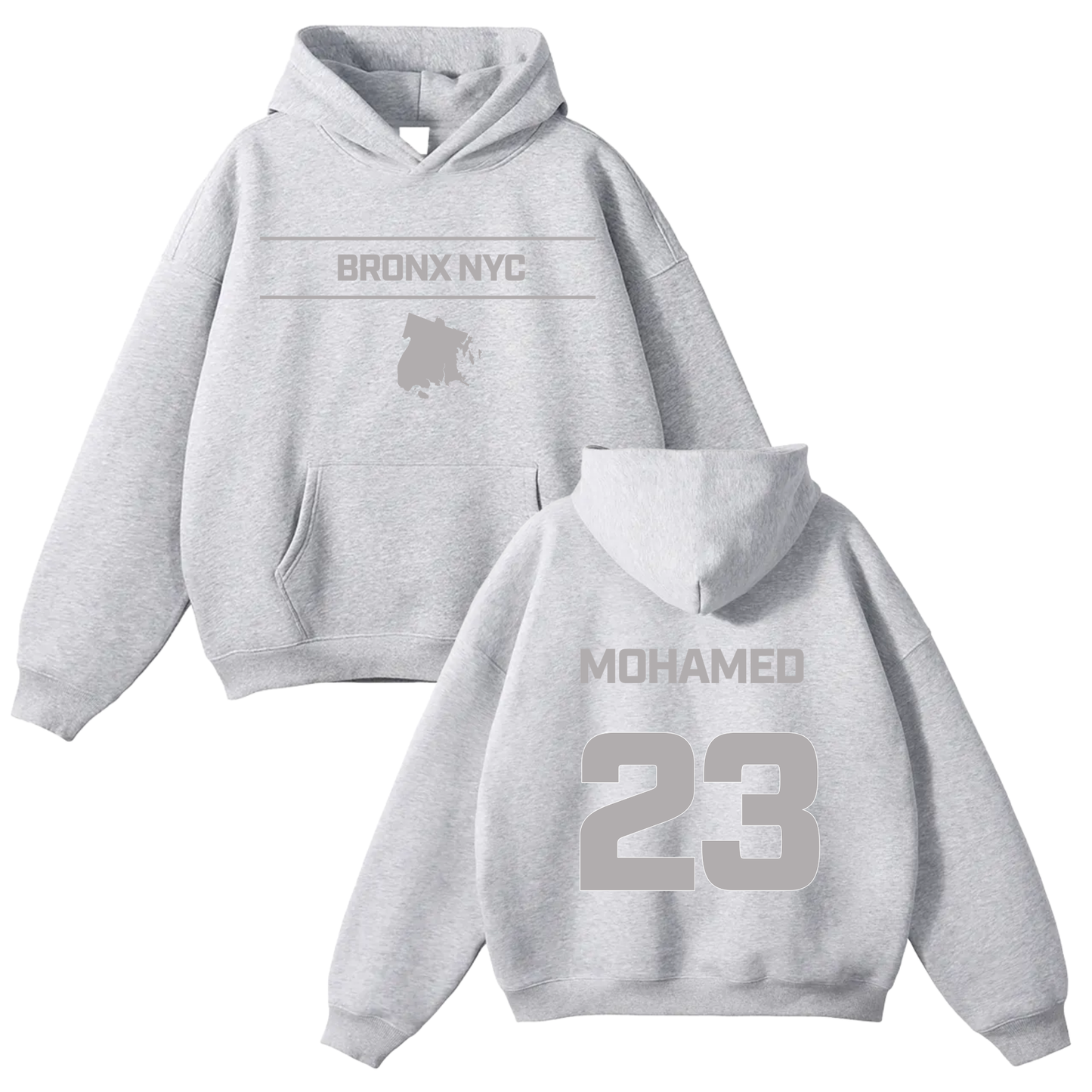 Mohamed Oversize Fleeced Hoodie