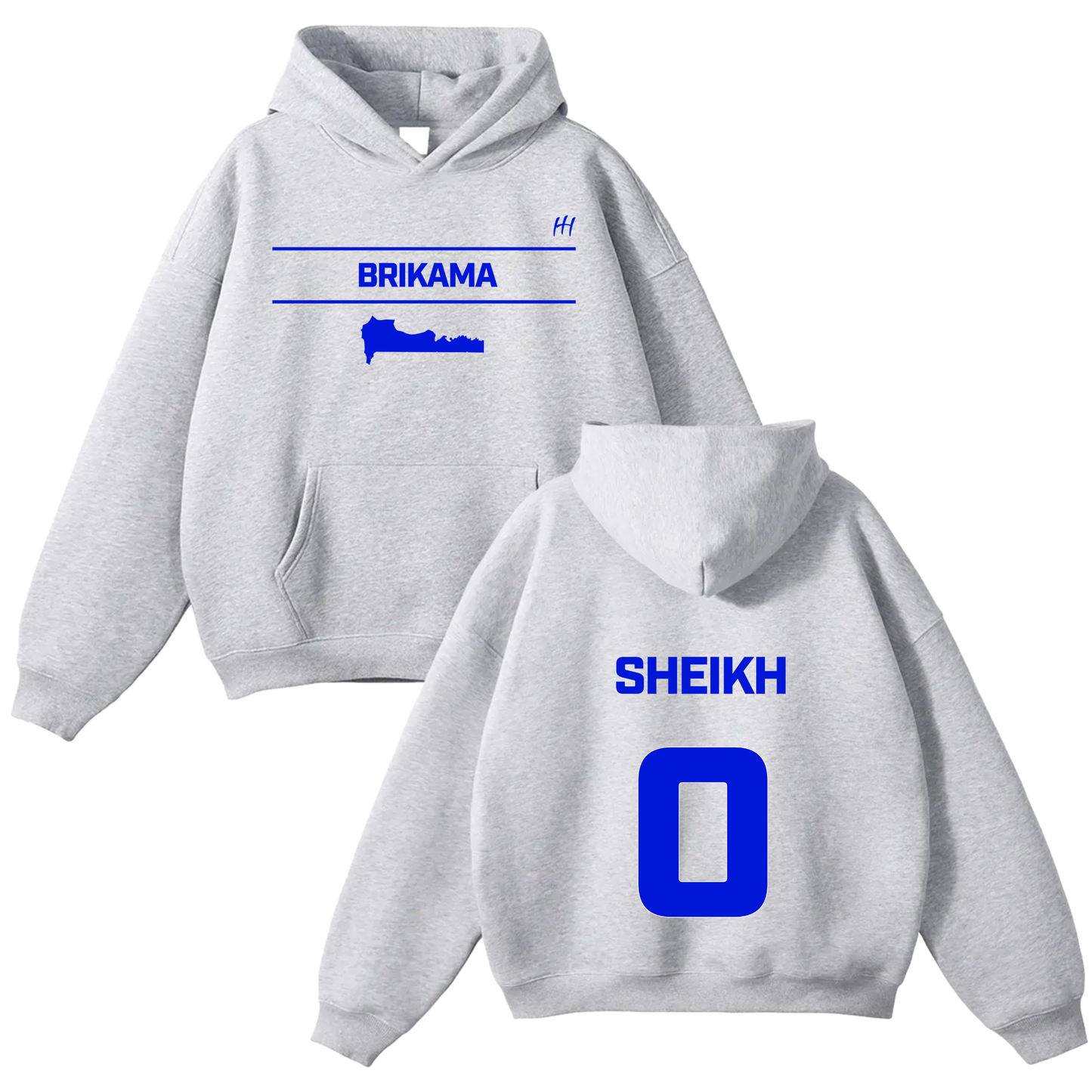 Sheikh Maline Manka Oversize Fleeced Hoodie