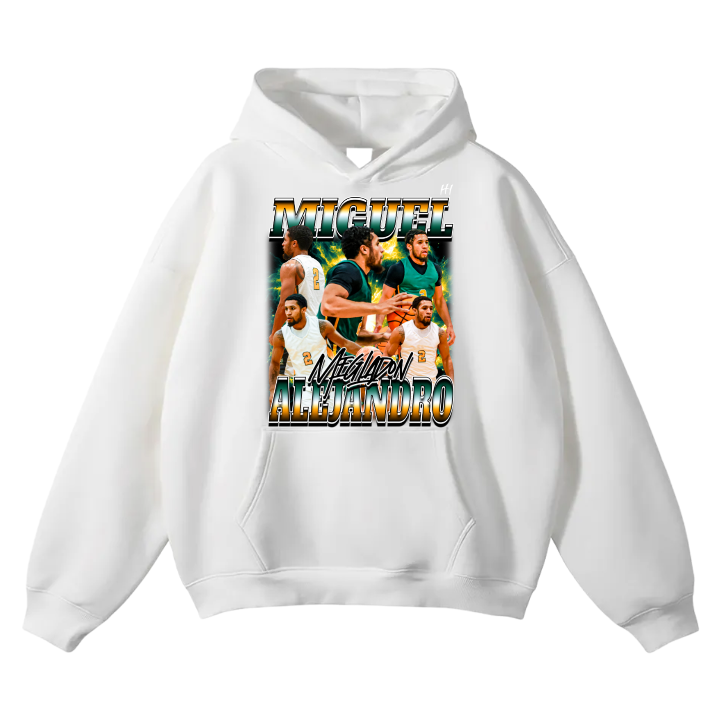 Miguel Alejandro Oversize Fleeced Hoodie