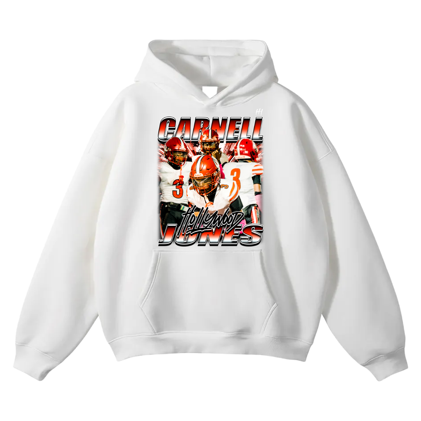 Carnell Jones Oversize Fleeced Hoodie