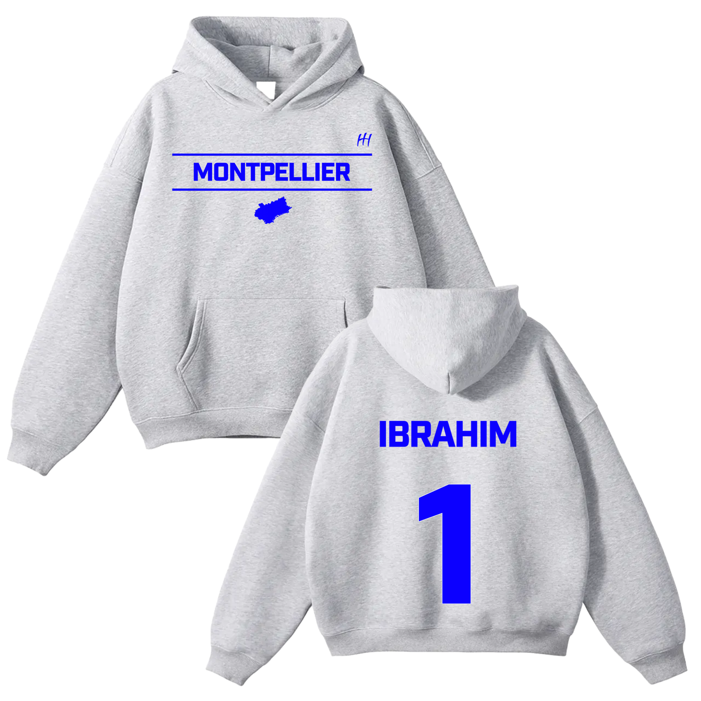 Ibrahim Mboup Oversize Fleeced Hoodie