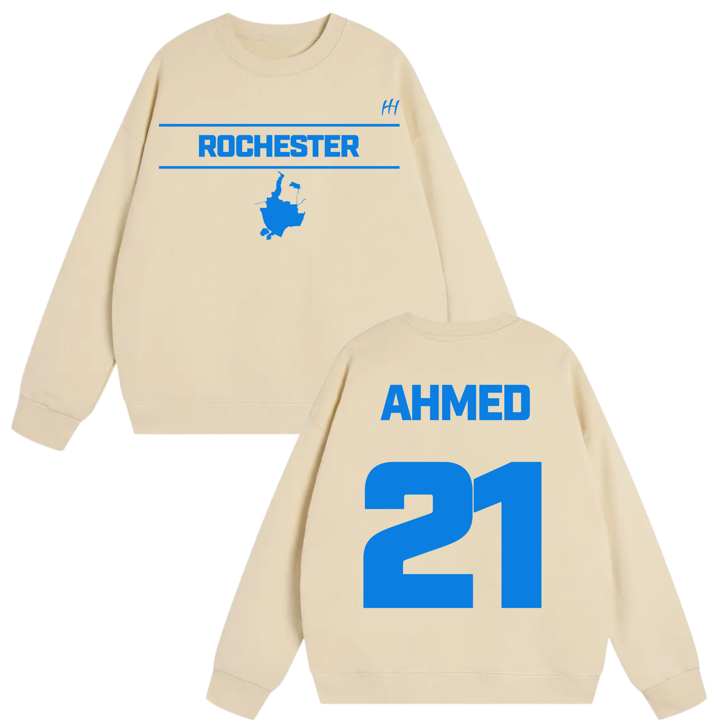 Ahmed Haji Heavyweight Crewneck Sweatshirt