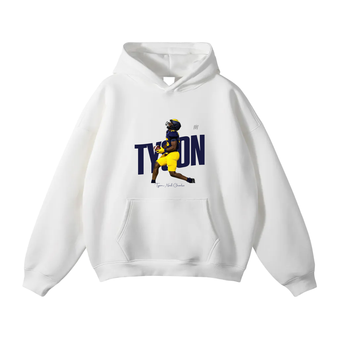 Tyson Noel Charles Oversize Fleeced Hoodie