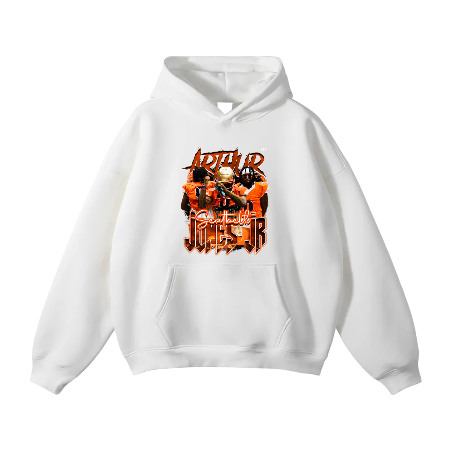 Arthur Jones Jr Oversize Fleeced Hoodie