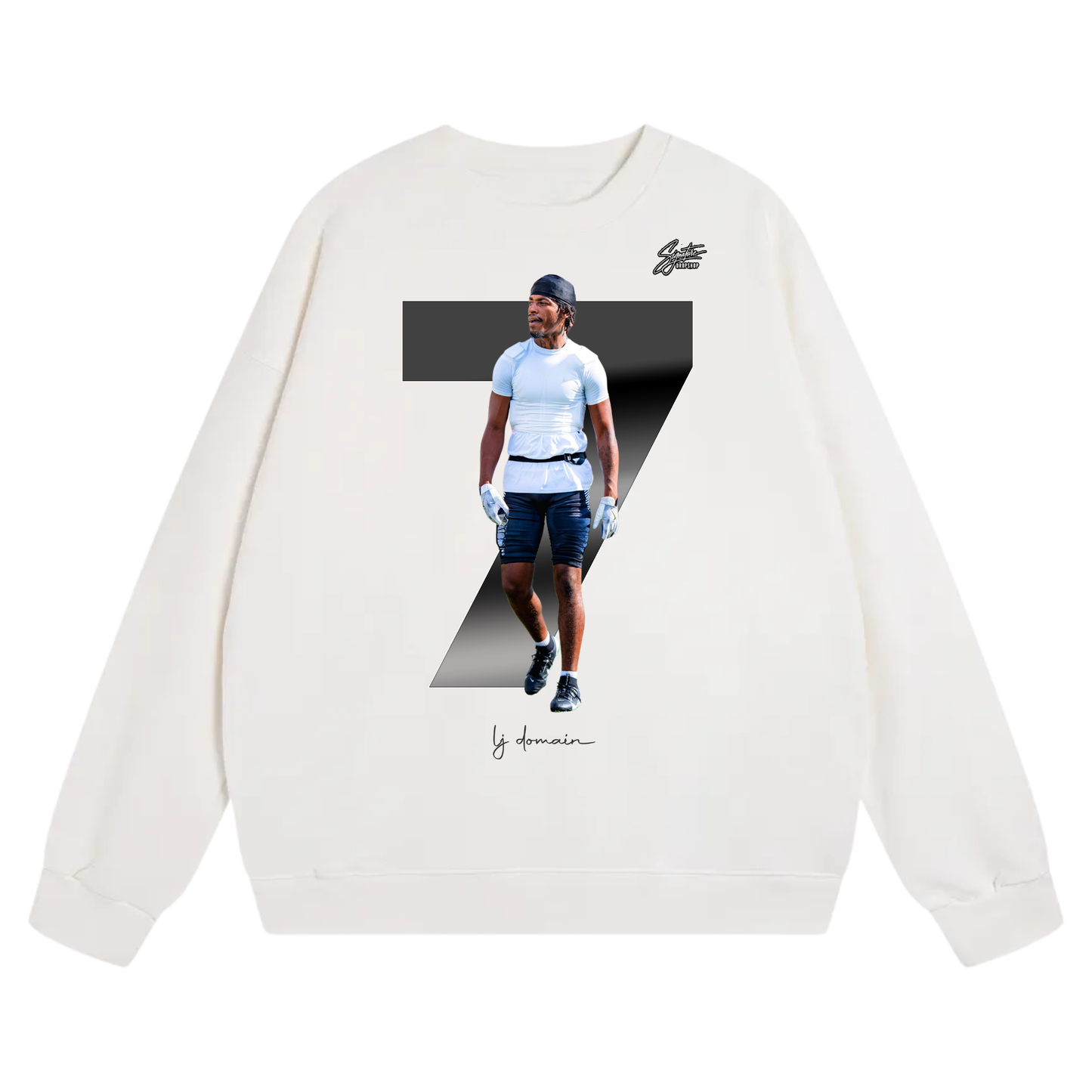 lj domain Heavyweight Crewneck Sweatshirt