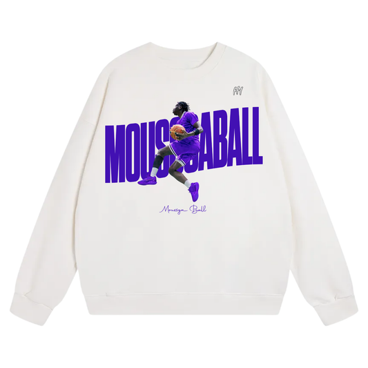 Moussga Ball Heavyweight Crewneck Sweatshirt