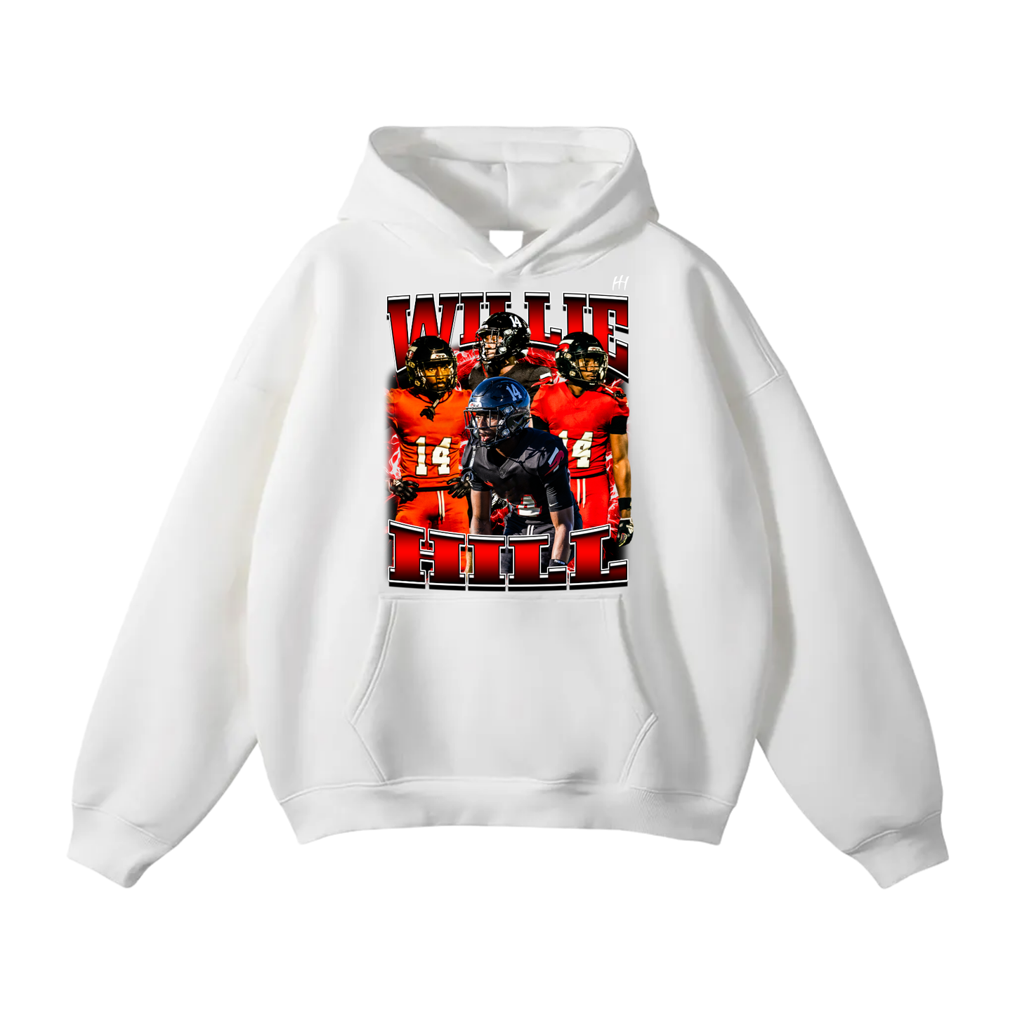Willie Jayshaun Hill Oversize Fleeced Hoodie