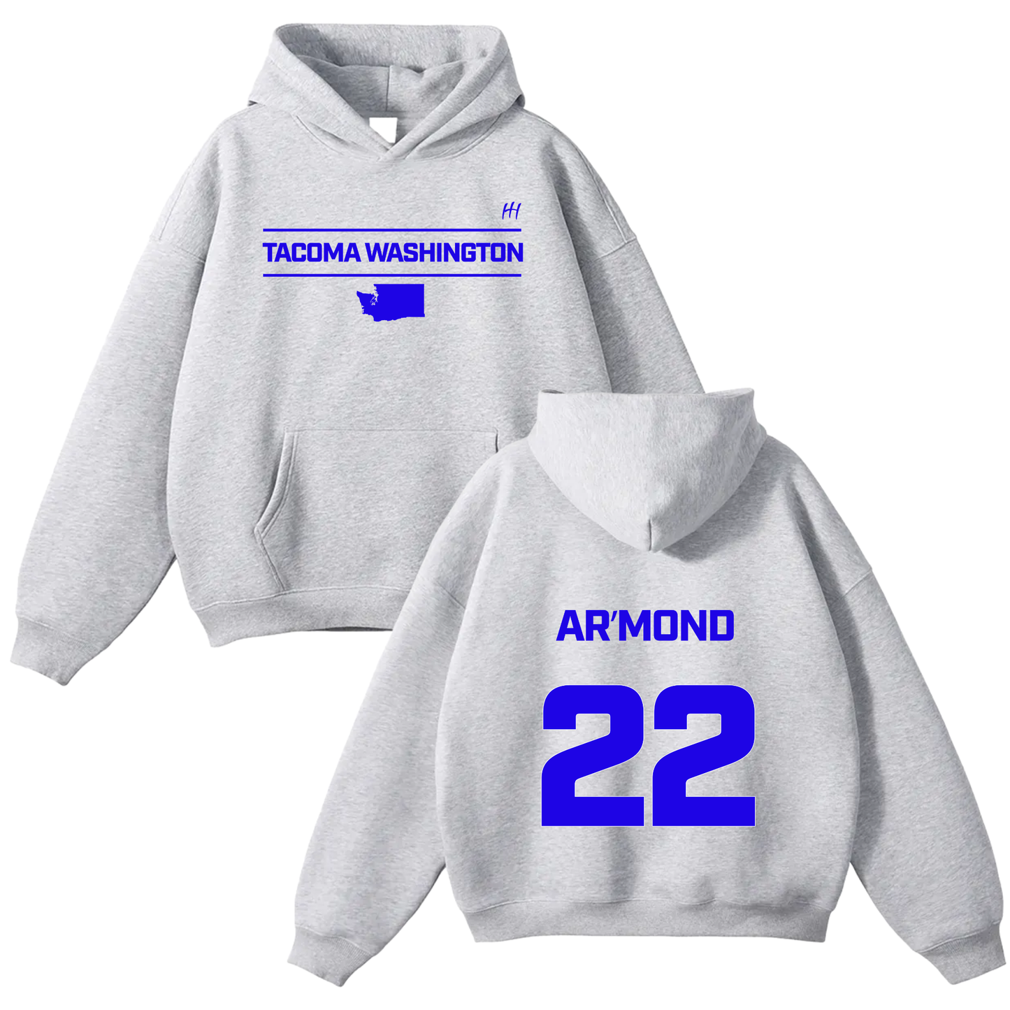 Ar'mond Davis Oversize Fleeced Hoodie