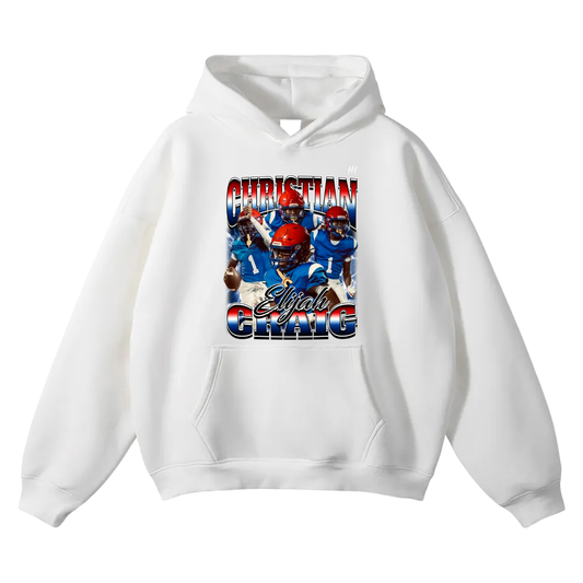 Christian Elijah Craig Oversize Fleeced Hoodie