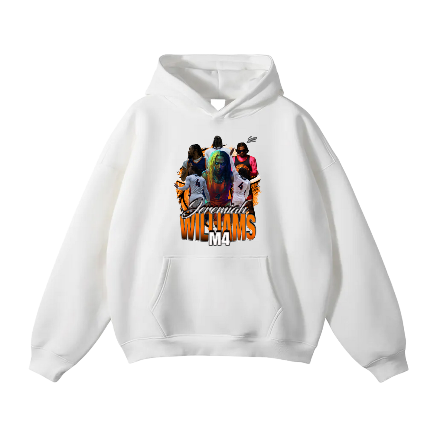 Jeremiah williams Oversize Fleeced Hoodie