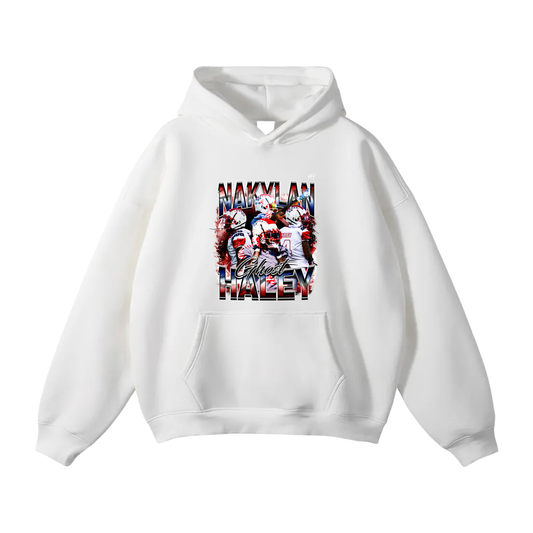 Nakylan Haley Oversize Fleeced Hoodie