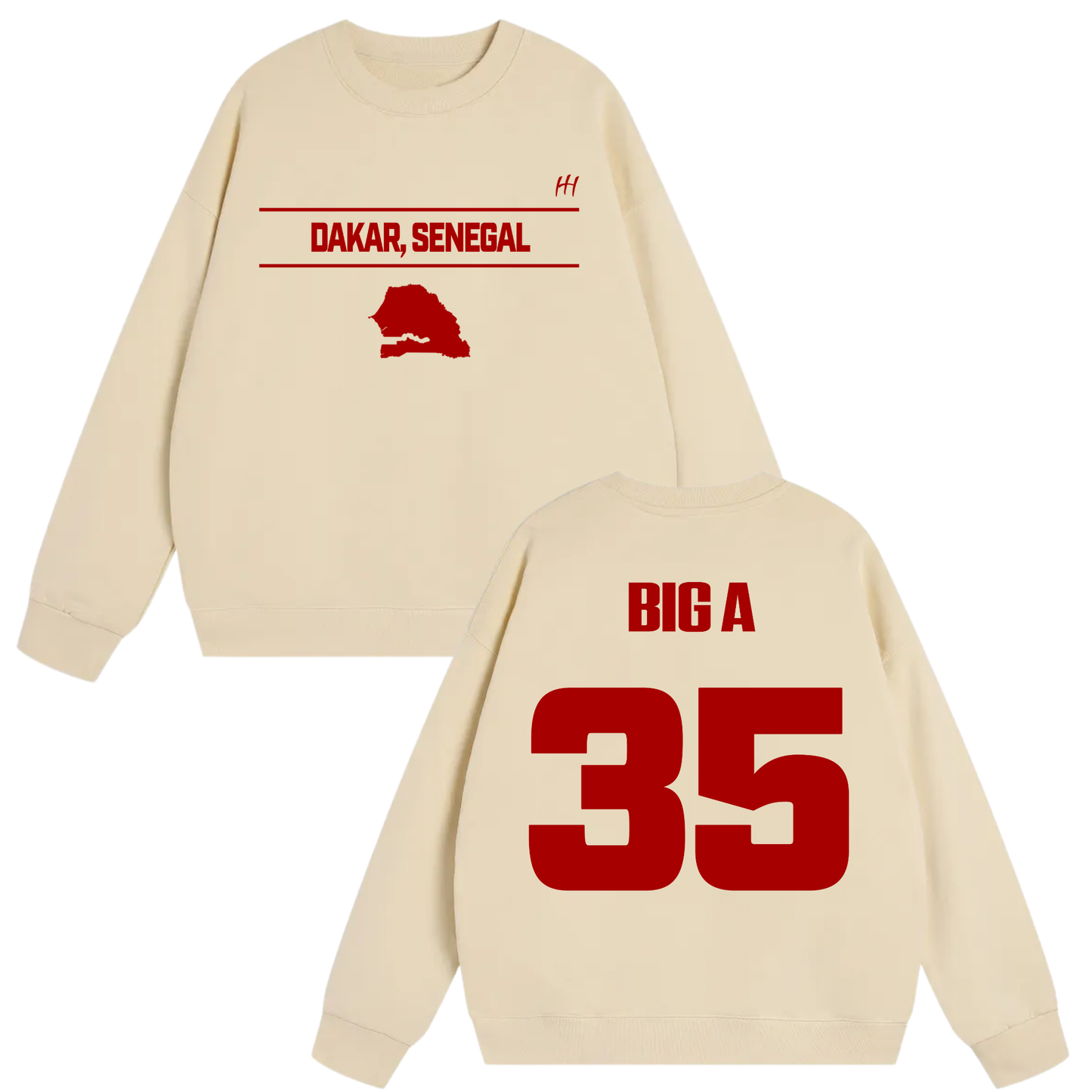 Assane Ndiaye Heavyweight Crewneck Sweatshirt