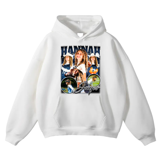 Hannah Jayes Oversize Fleeced Hoodie