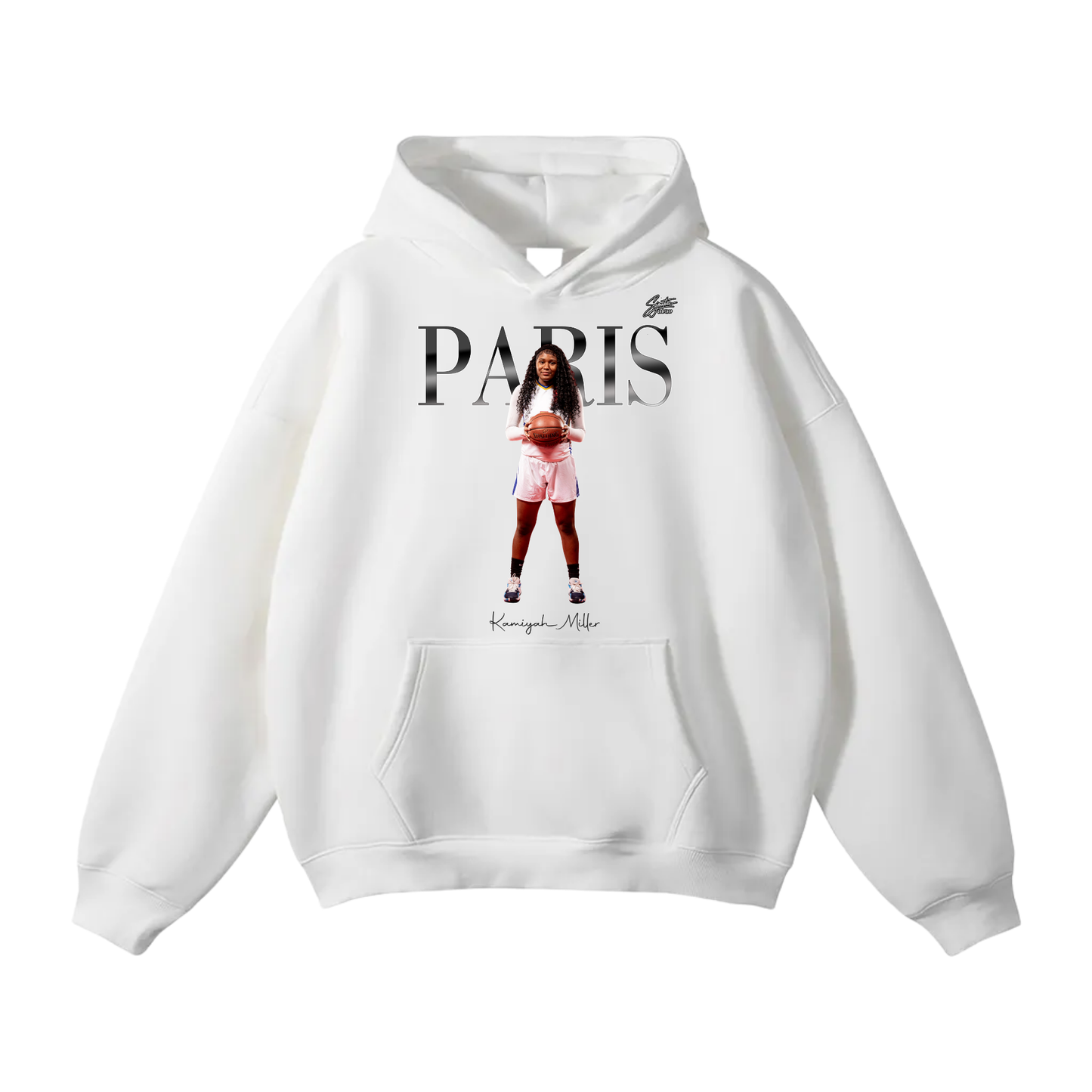 Kamiyah Miller Oversize Fleeced Hoodie