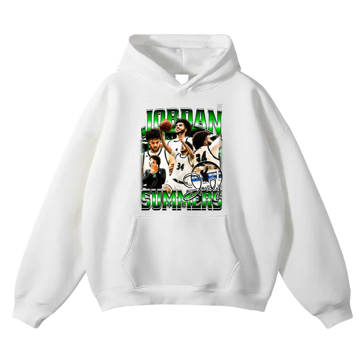 Jordan Summers Oversize Fleeced Hoodie