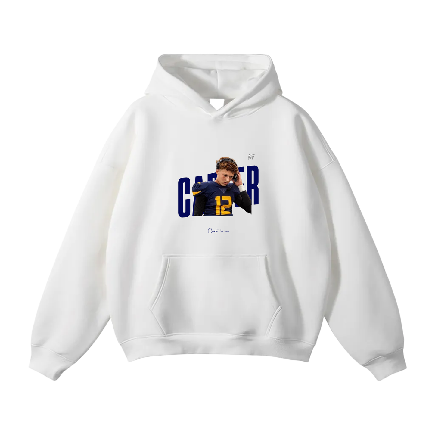 Carter Born Oversize Fleeced Hoodie