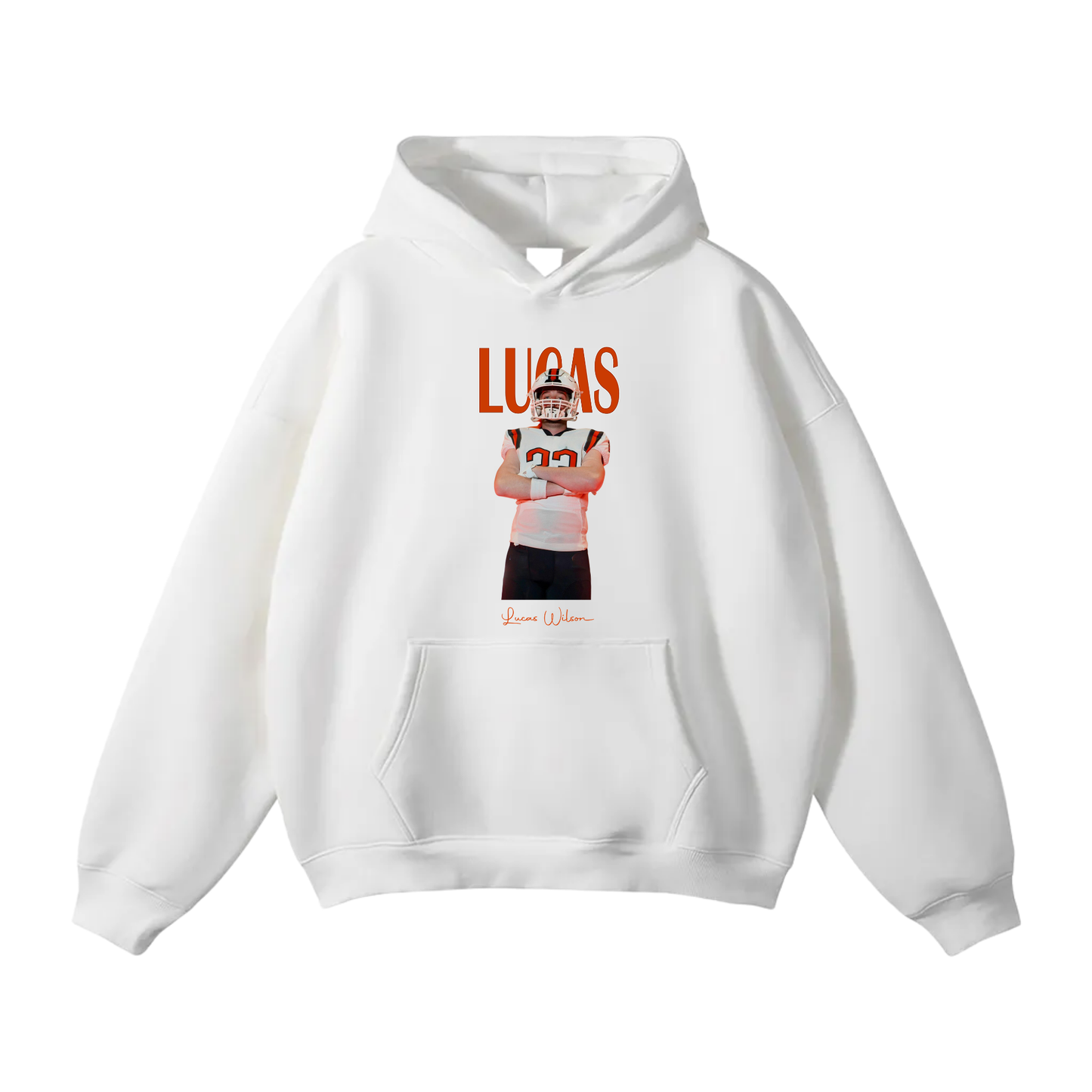 Lucas Wilson Oversize Fleeced Hoodie
