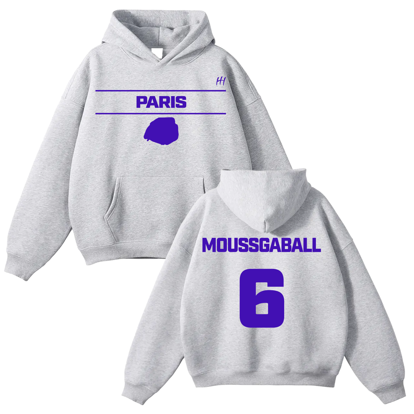 Moussga Ball Oversize Fleeced Hoodie