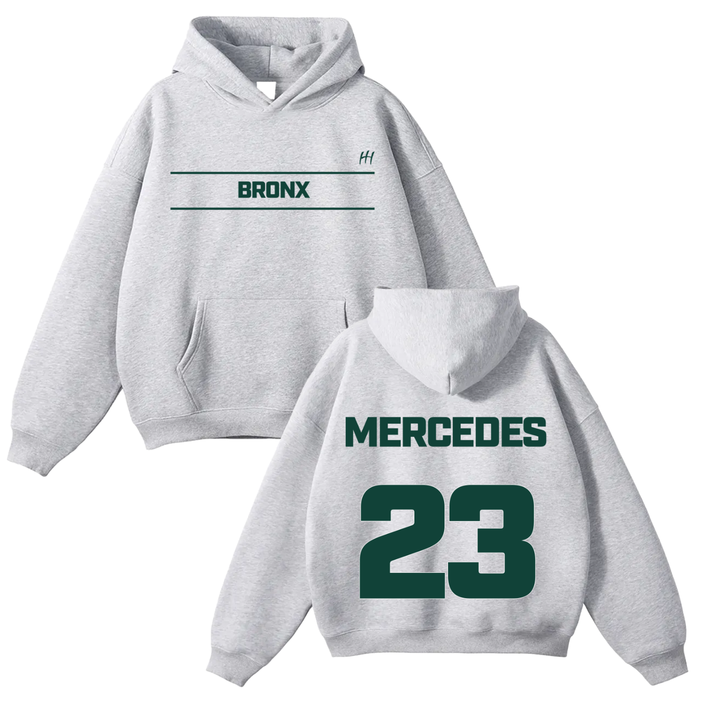 Bryan Mercedes Oversize Fleeced Hoodie