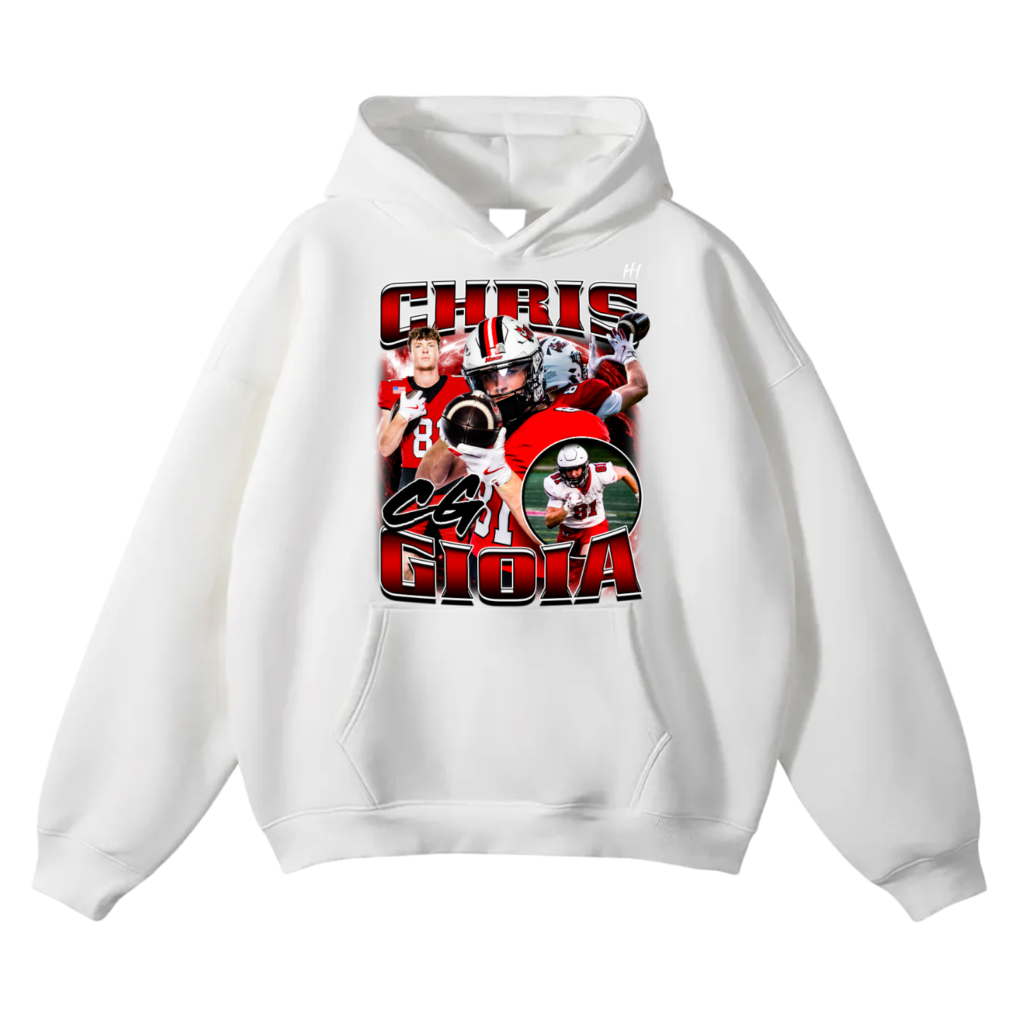 Chris Gioia Oversize Fleeced Hoodie