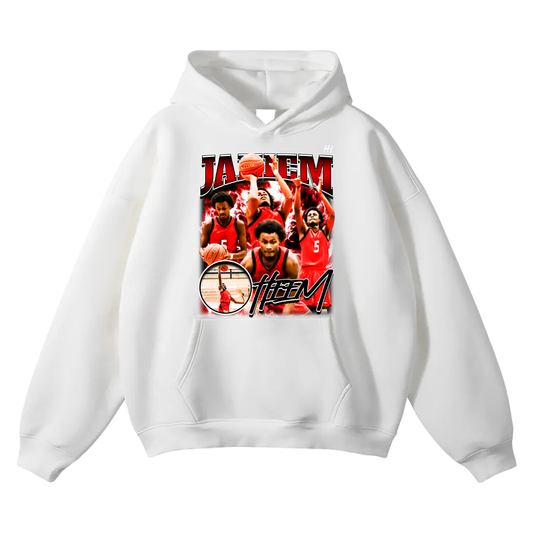 Jahiem Oversize Fleeced Hoodie