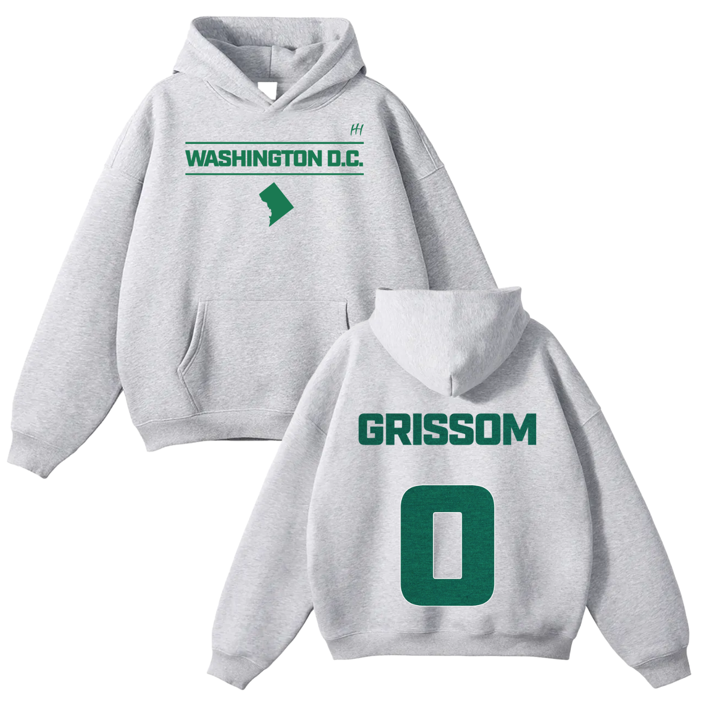 Jeremiah Grissom  Oversize Fleeced Hoodie