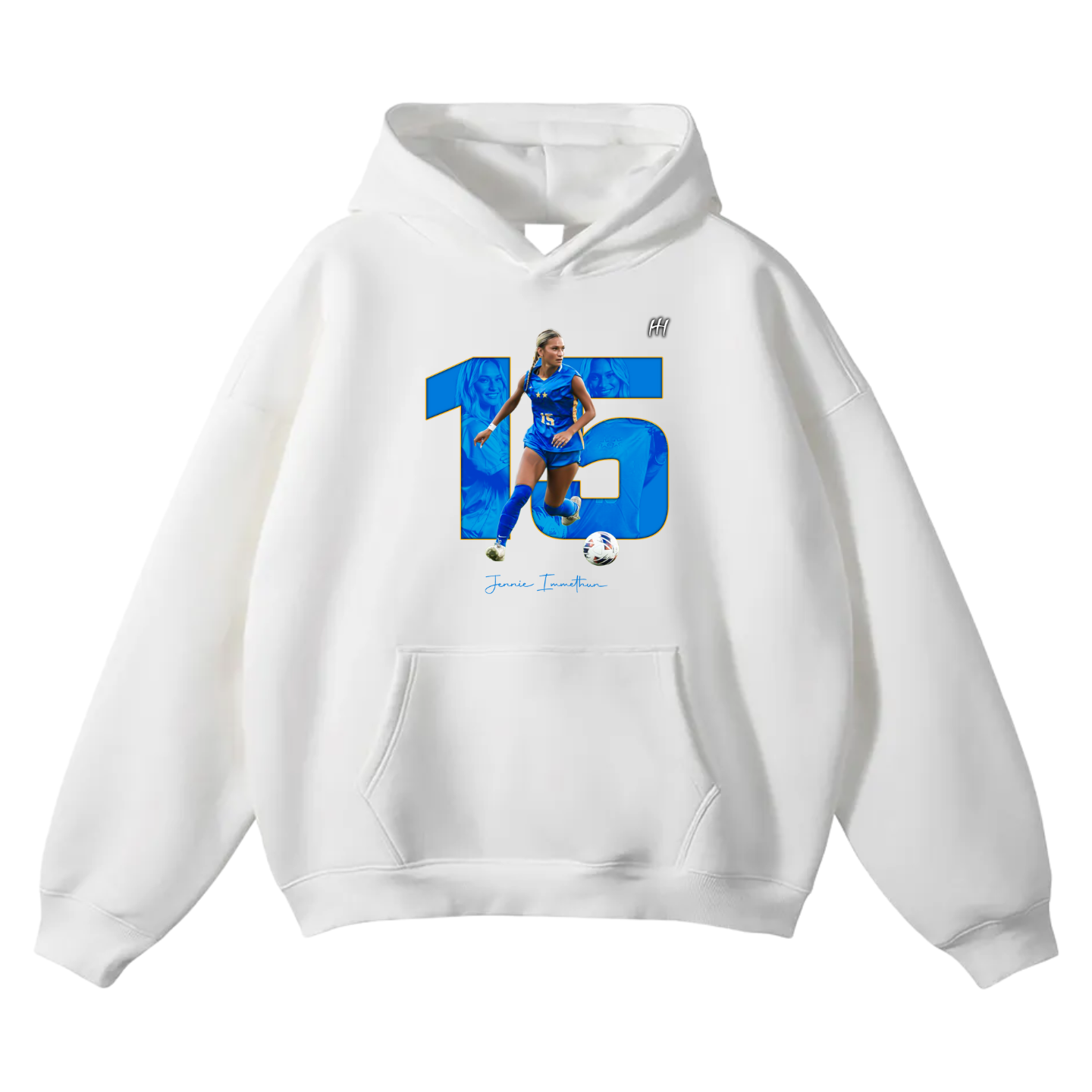 Jennie Immethun Oversize Fleeced Hoodie