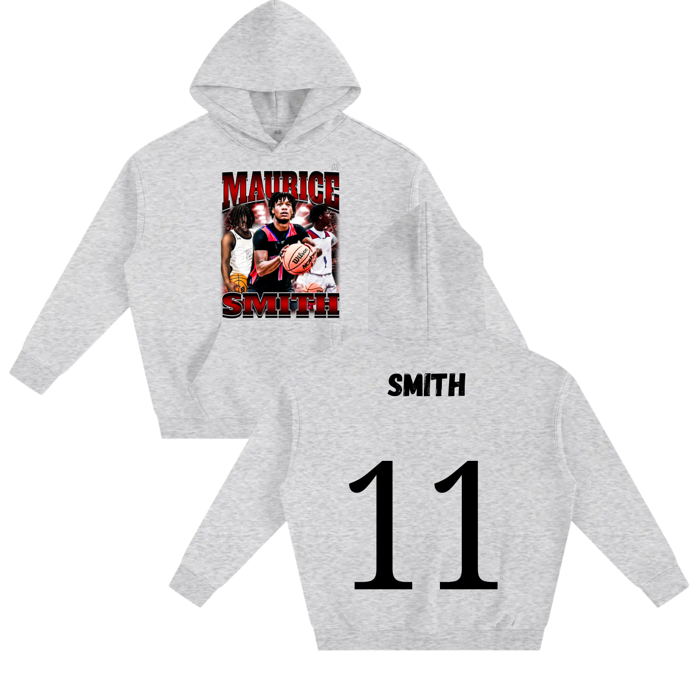 Maurice smith Oversize Fleeced Hoodie