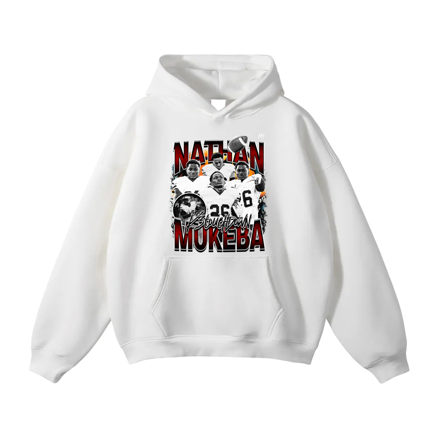 Nathan Mukeba Oversize Fleeced Hoodie