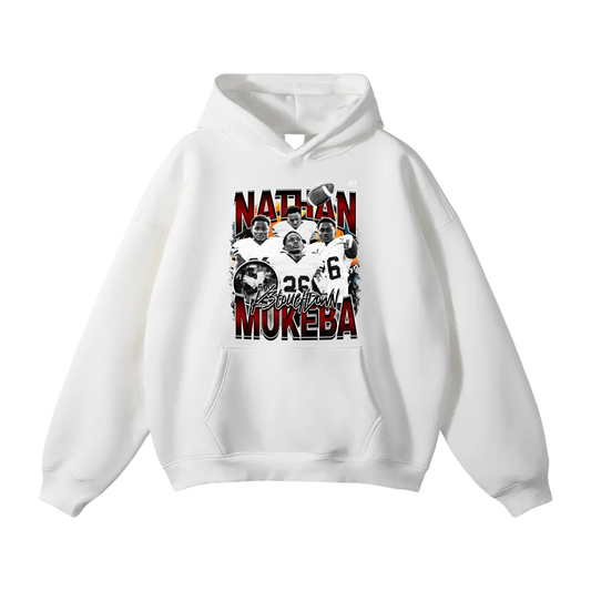 Nathan Mukeba Oversize Fleeced Hoodie