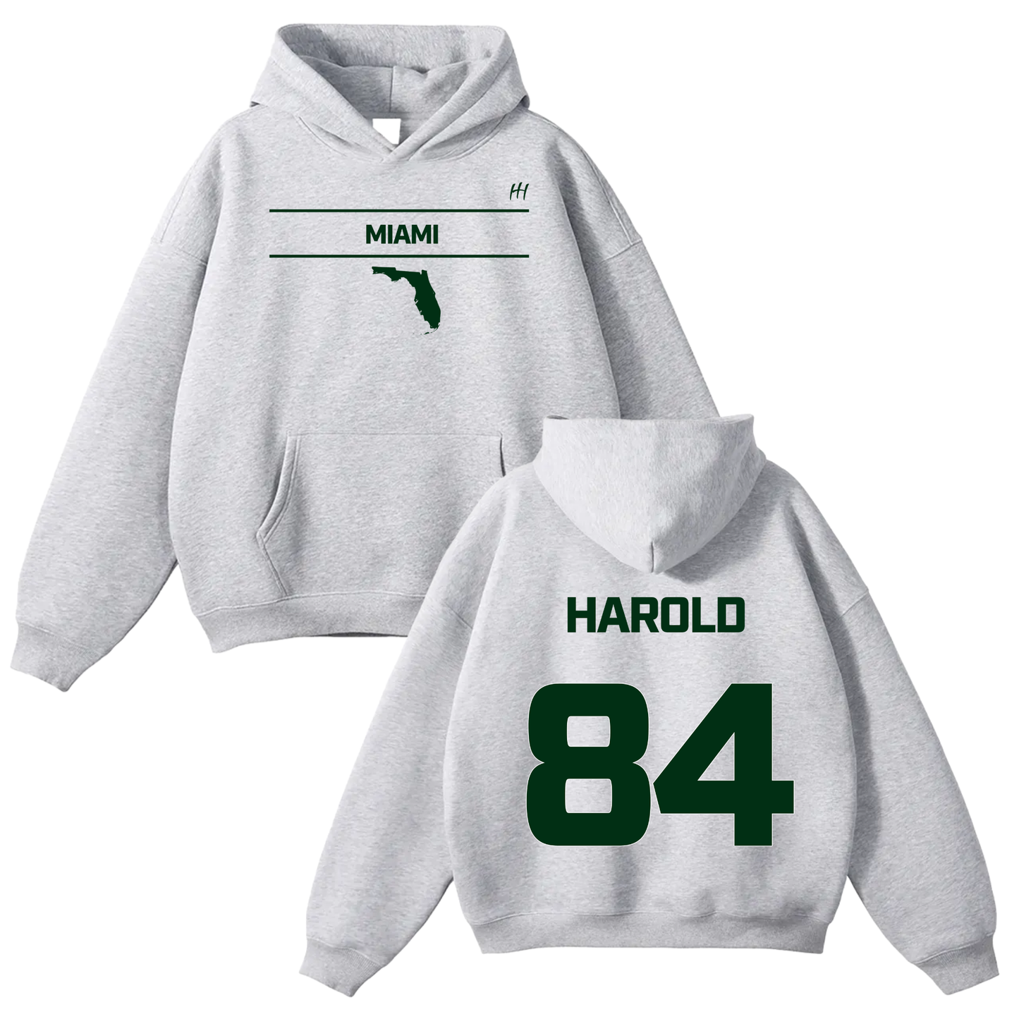 Harold Baldizon Oversize Fleeced Hoodie