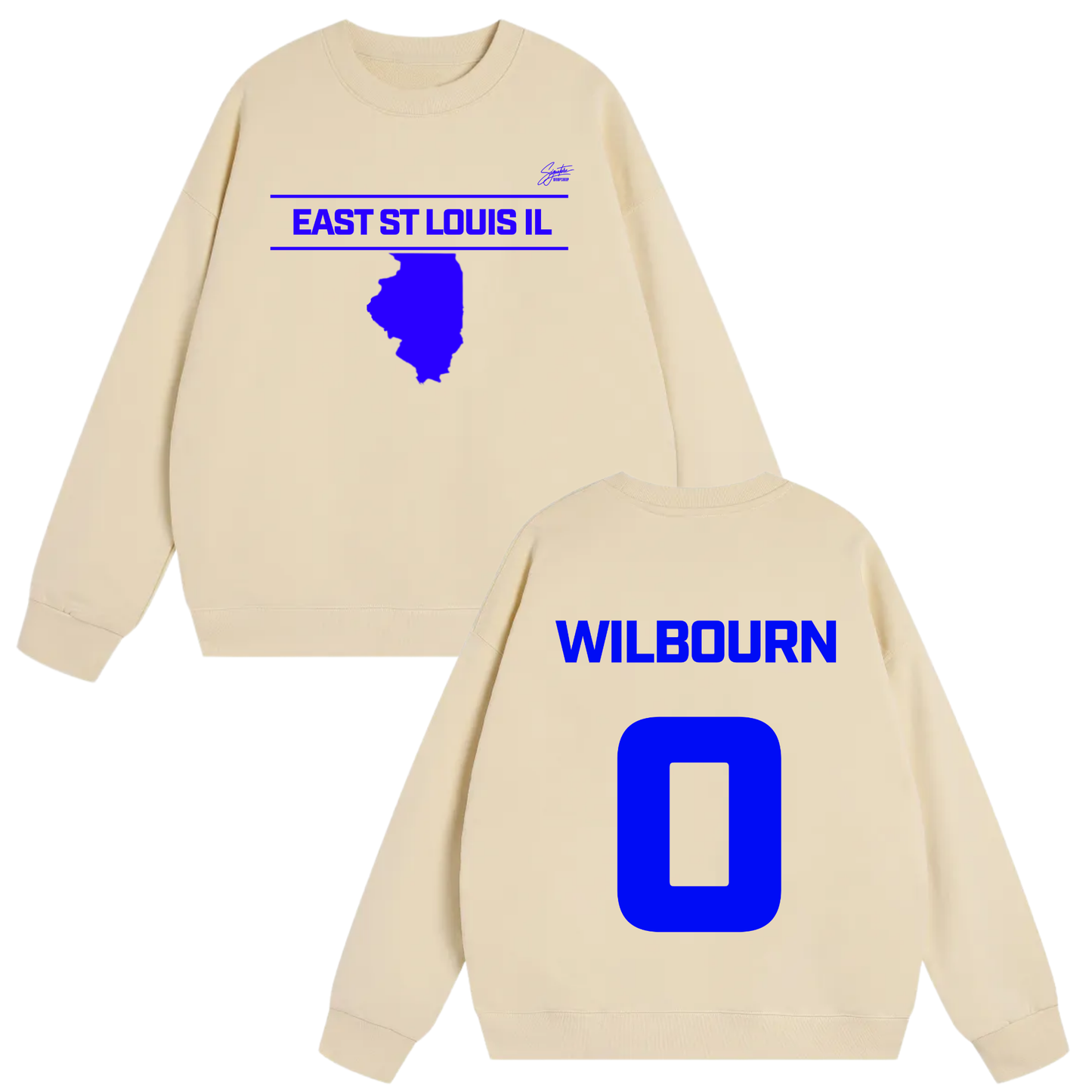ZyKhilyn Wilbourn Heavyweight Crewneck Sweatshirt