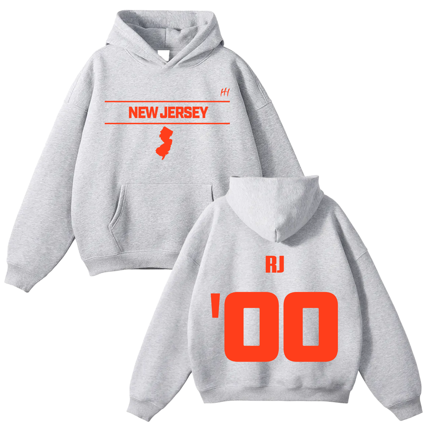 Rj Harris Oversize Fleeced Hoodie