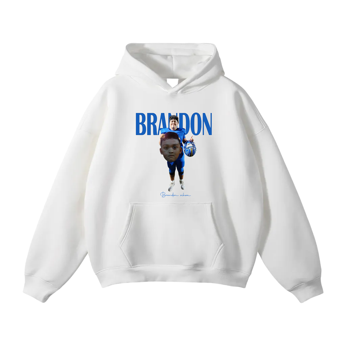 Brandon Ochoa Oversize Fleeced Hoodie