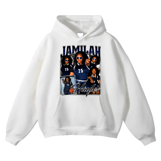 Jamilah Hayles Oversize Fleeced Hoodie