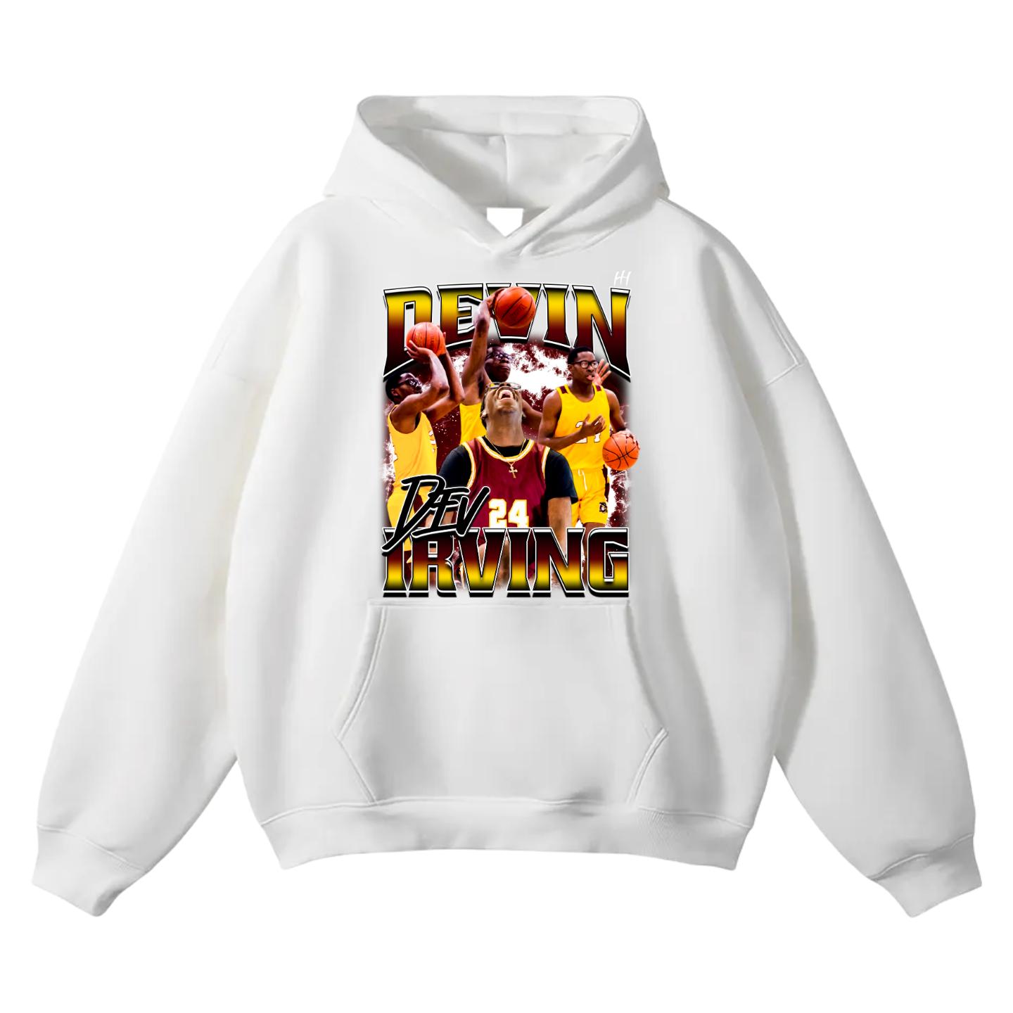 Devin Irving Oversize Fleeced Hoodie
