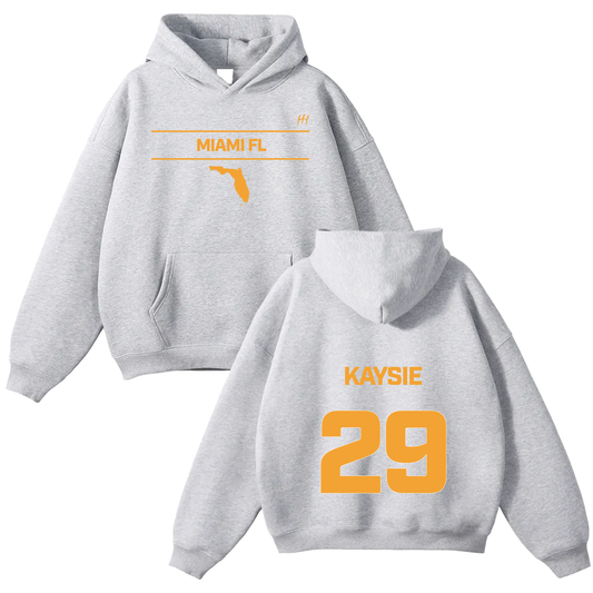 Kaysie Hart Oversize Fleeced Hoodie