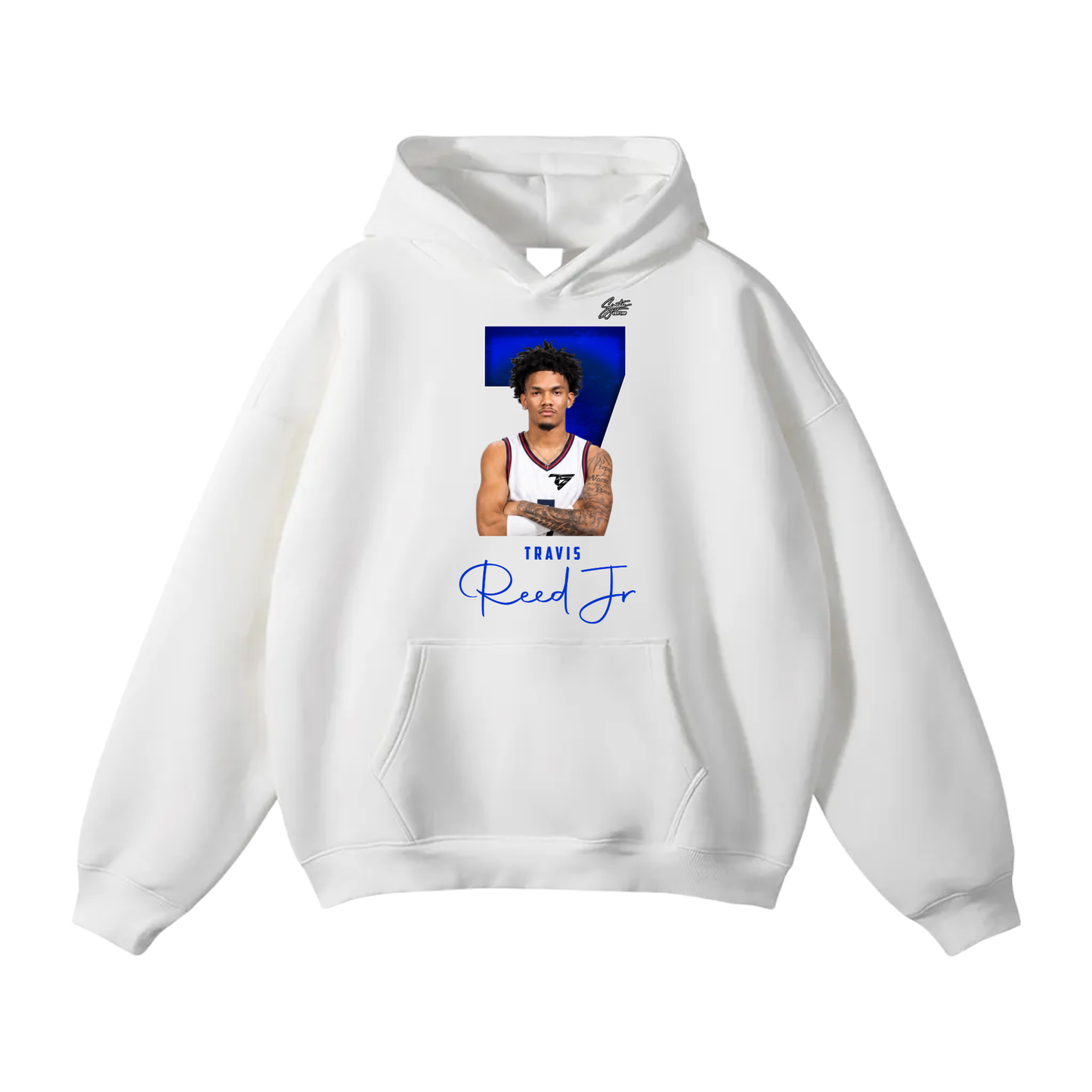 Travis Reed Jr Oversize Fleeced Hoodie