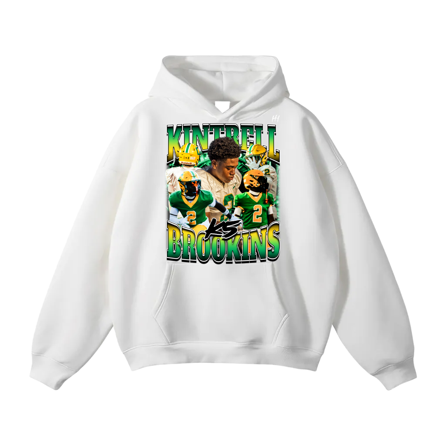 Kintrell Brookins Oversize Fleeced Hoodie