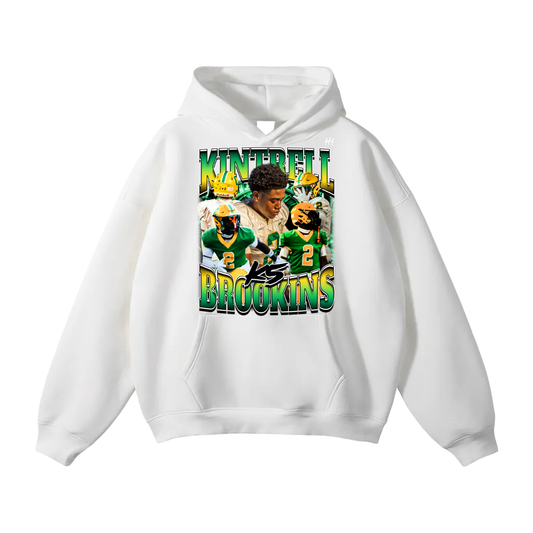 Kintrell Brookins Oversize Fleeced Hoodie