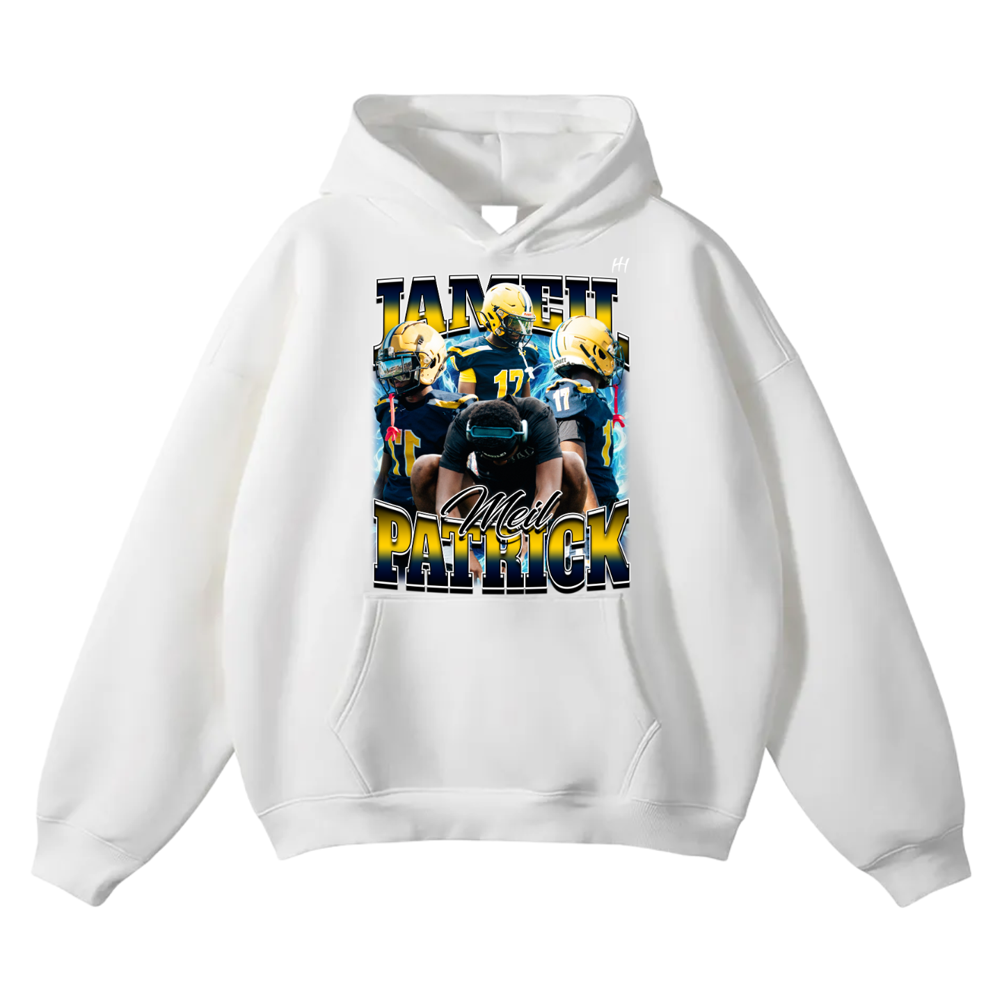 Jameil Patrick Oversize Fleeced Hoodie