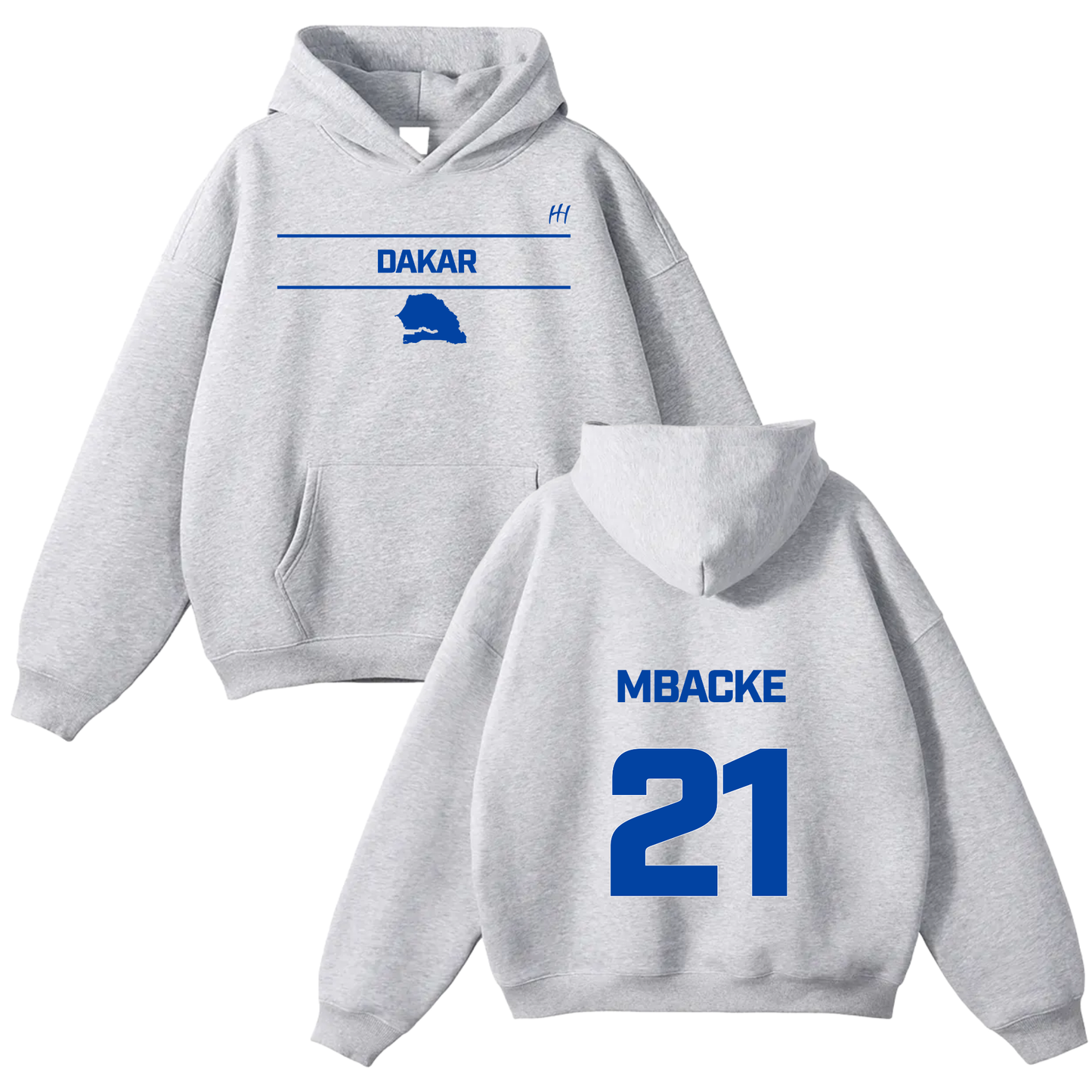 Mbacke Ndoye Oversize Fleeced Hoodie