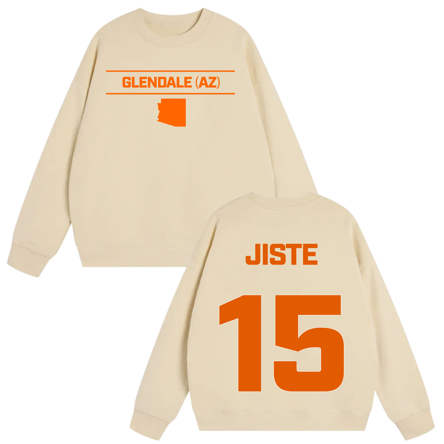 Jiste Gitego Heavyweight Crewneck Sweatshirt