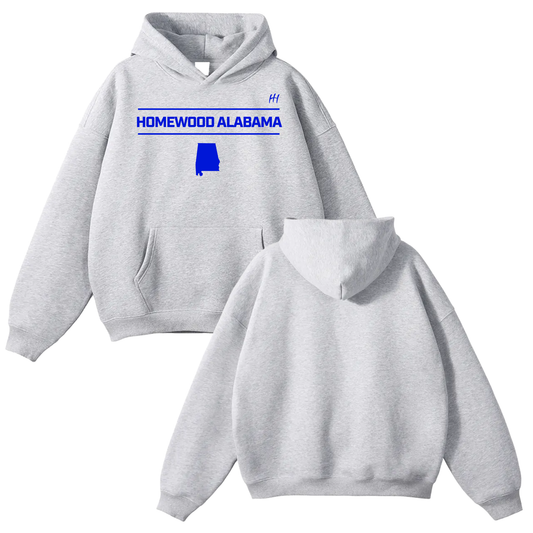 Bardon King Jr Oversize Fleeced Hoodie